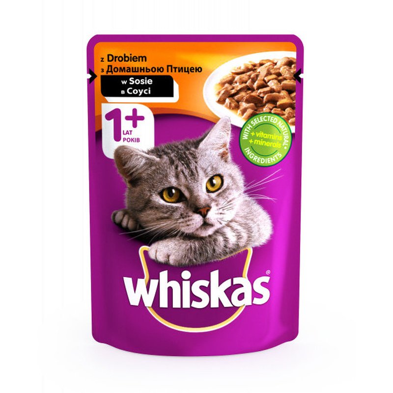 Hrana umeda pentru pisici, Whiskas,